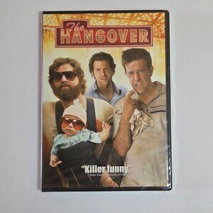 NWT/ Factory Sealed - The Hangover – DVD (2009), Rated R, Warner Bros.